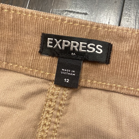 EXPRESS SKIRT SIZE 12 BEIGE - Picture 2 of 4